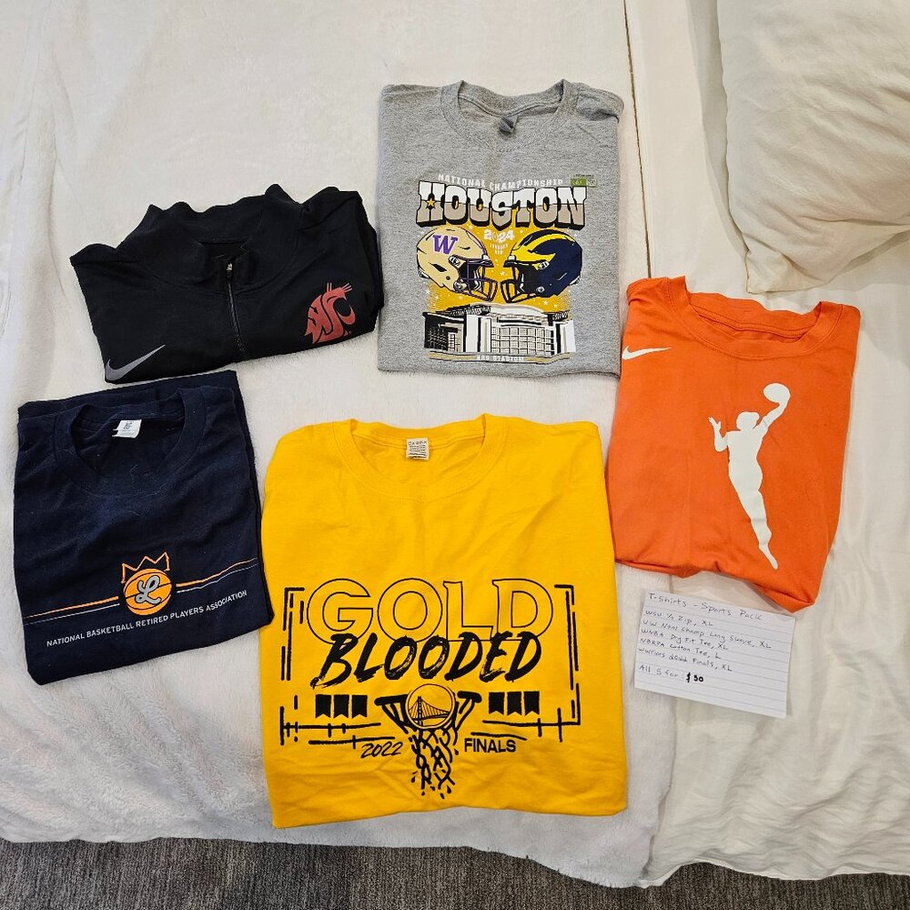 T-Shirt Pack: Sports